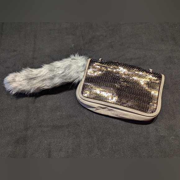 Nine West Handbags - NINE WEST HANDBAG FURRY TAIL AND SEQUINS, NWT